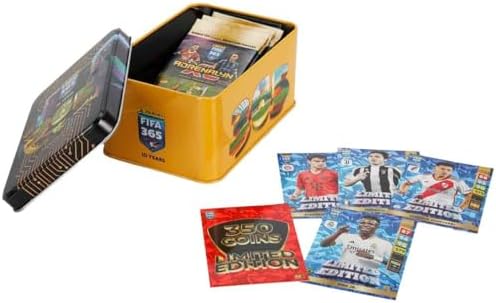 Alternative view of FIFA 365 Adrenalyn XL 2025 Tin Box Tcg Metal Kutu Futbolcu Kartları Set