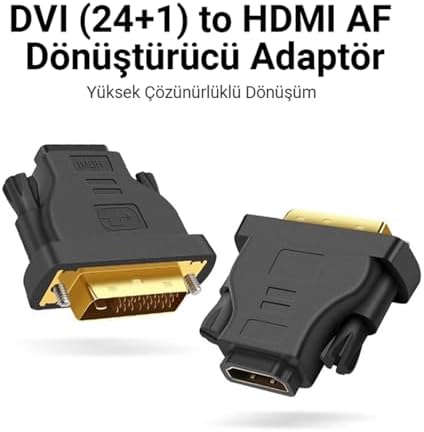 DVI 24+1 to HDMI Dönüştürücü Adaptör
