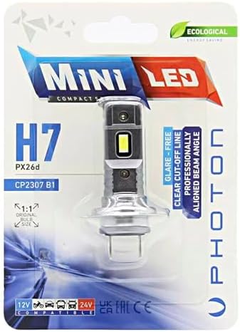 PHOTON Ampul Mini H7 12-24V Compact Led (Tekli Blister) PHT CP2307 B1