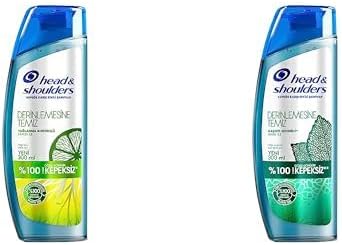 & Shoulders şampuan seti (Yağlanma kontrol ve kaşıntı giderici, 2 x 300 ml)