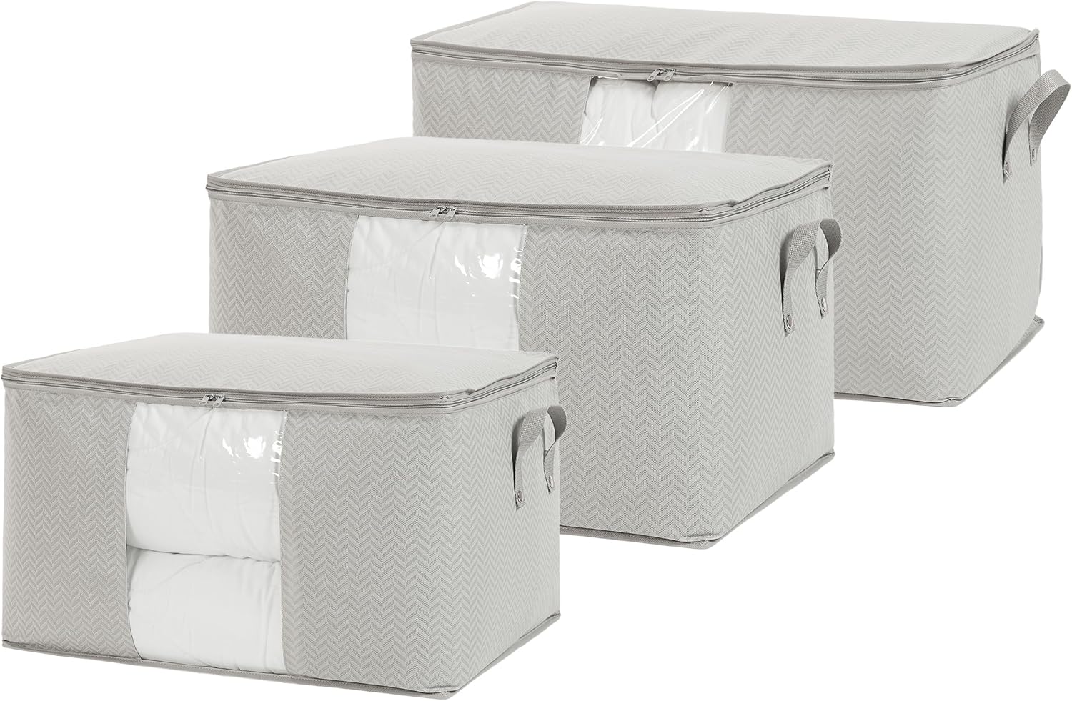 Alternative view of 3'lü Pvc Pencereli Gri Hurç Set