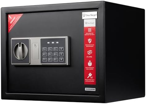 Alternative view of Çelik Elektronik Şifreli Ve 2 Anahtarlı Para Değerli Eşya Ofis Ev Otel Kasası 30DSB