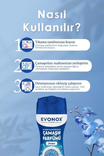Alternative view of Evonox Clean Granül Çamaşır Parfümü & Çamaşır Yumuşatıcı (İSTANBUL KOKUSU)