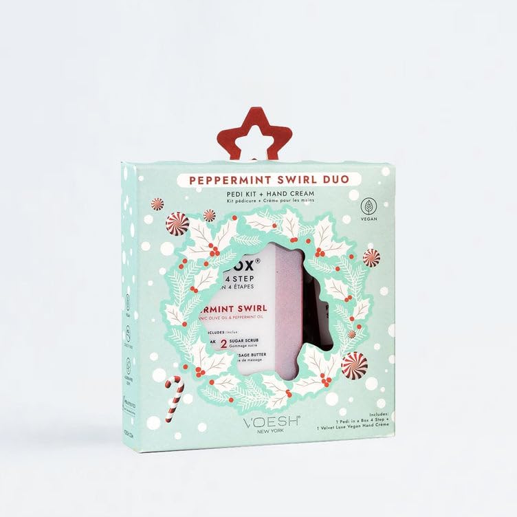 Pedi In A Box Deluxe 4 Adımlı Pedikür Seti Nane Şekeri