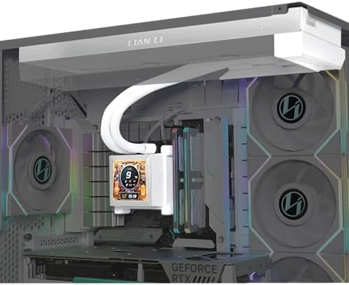 Li Hydro-shift LCD 360 Beyaz Fansız Sıvı Soğutma Sistemi