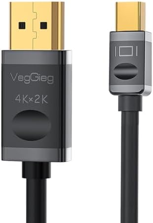 4K Mini Displayport to Display Port Kablo 1.5 Metre
