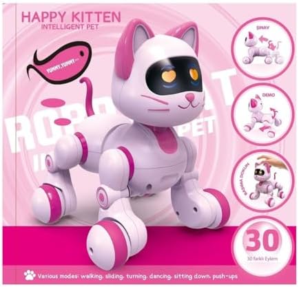 Vardem GAW-6602 Uzaktan Kumandalı İnteraktif Şarjlı Akıllı Kedi
