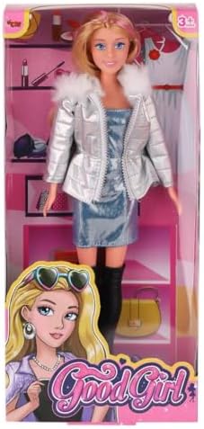 Vardem WG-66770 Parlak Elbiseli Ceketli Bebek 29 cm -