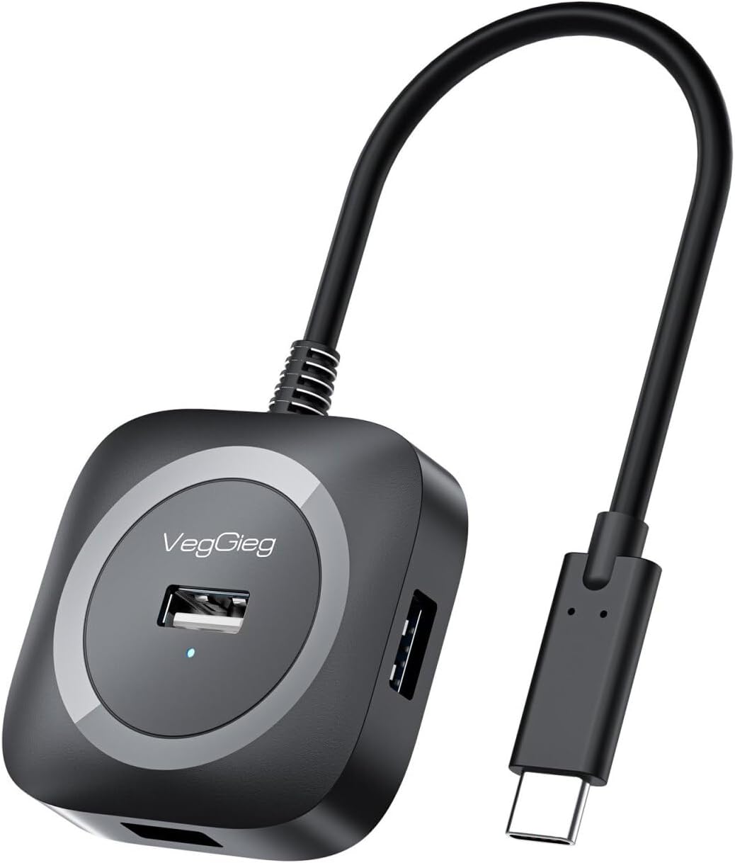 Alternative view of 4 Portlu Type-C to USB 2.0 Çoklayıcı Hub