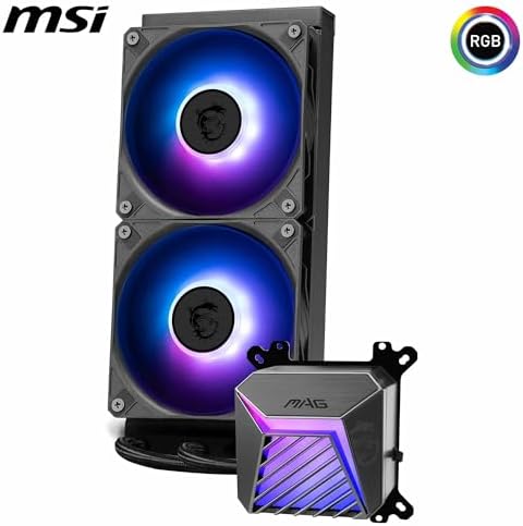 MSI MAG CoreLiquid A15 240mm İşlemci Sıvı Soğutucu Siyah