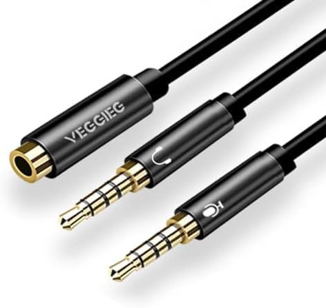 3.5mm Kulaklık ve Mikrofon Ayırıcı Y Kablo
