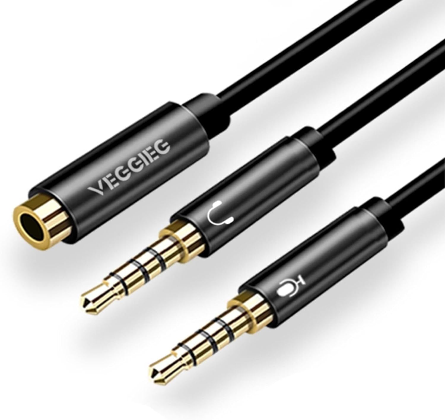 Alternative view of 3.5mm Kulaklık ve Mikrofon Ayırıcı Y Kablo