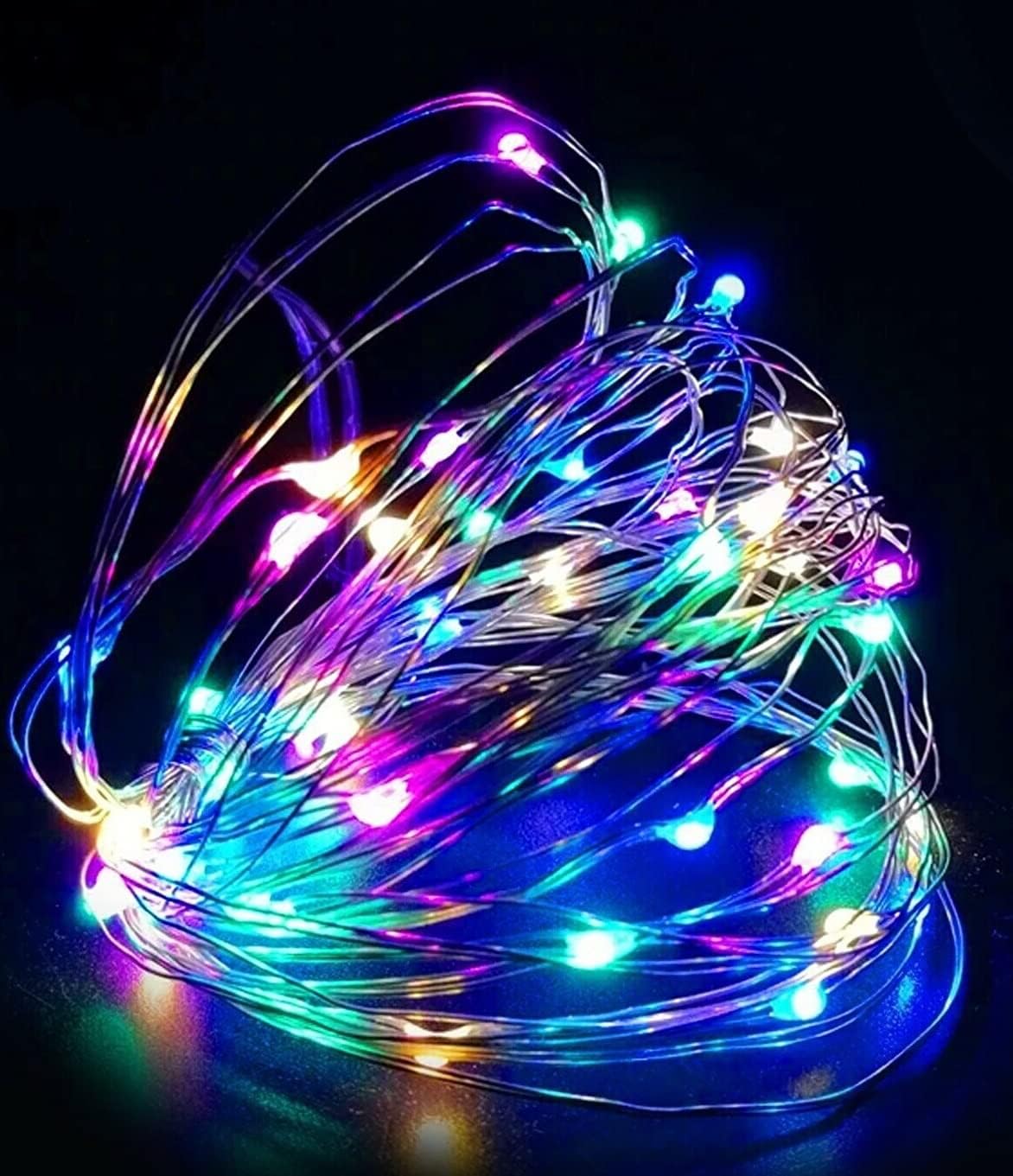 Led 3 Metre RGB Işığı Ağaç Süsleme Dekoratif Aydınlatma