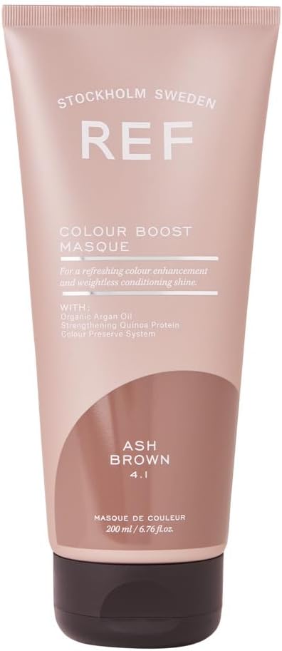 REF Colour Boost Masque Renk Artışı Sağlayan Parlatıcı Maske Ash Brown 200 ml