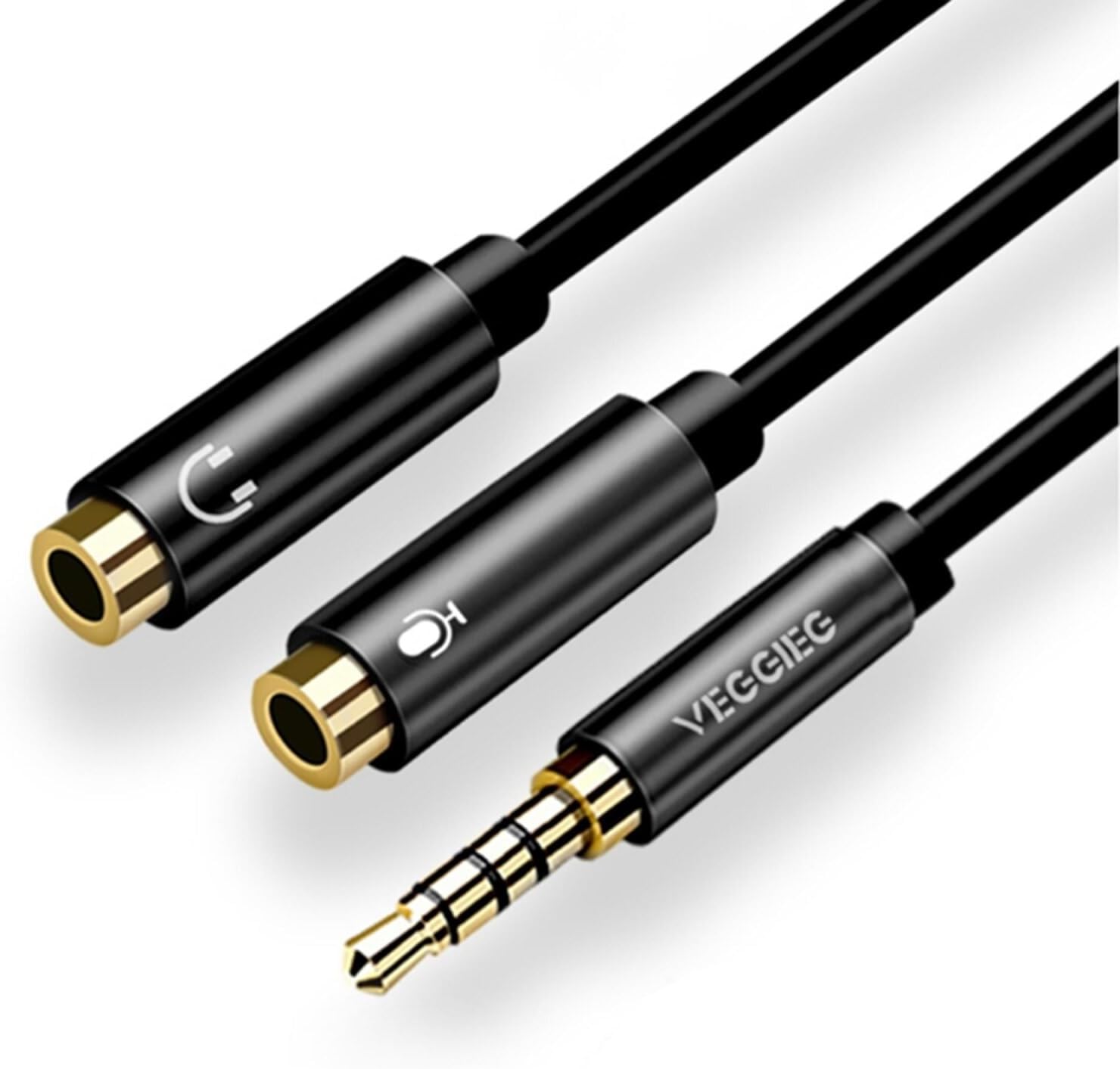 Alternative view of 3.5mm Kulaklık ve Mikrofon Birleştirici Y Kablo