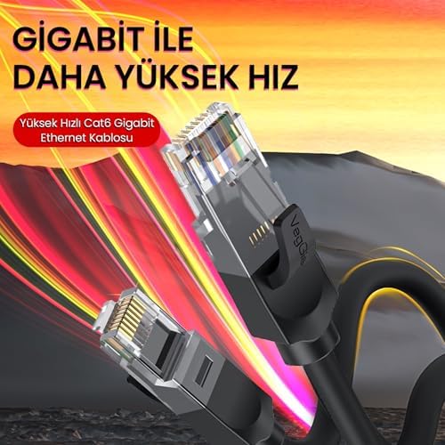 Alternative view of CAT6 1000Mbps Gigabit UTP Ethernet Kablosu 10 Metre