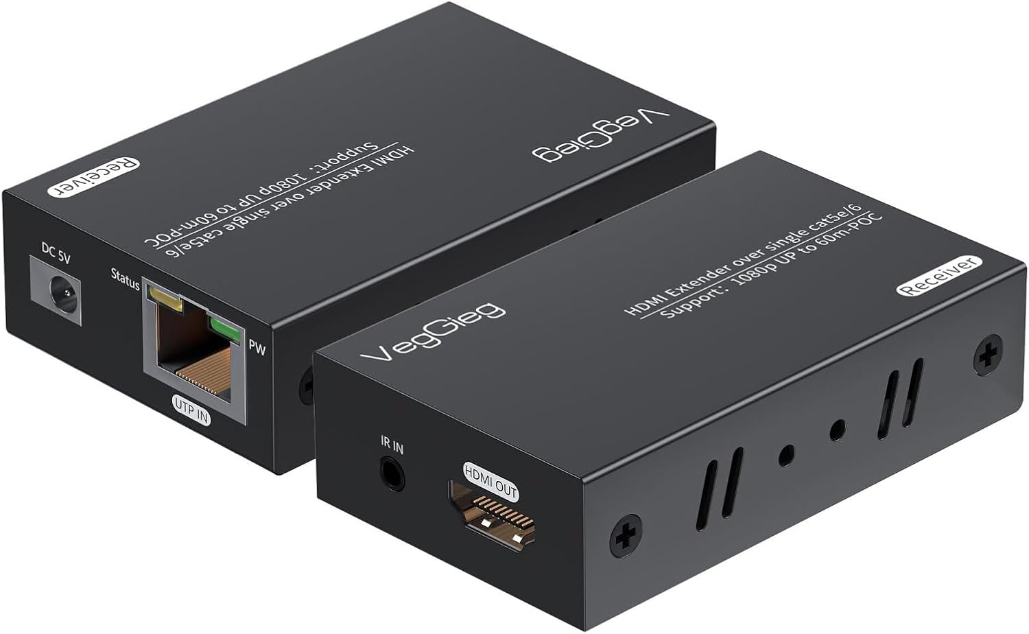 Alternative view of HDMI Cat6 60 Metre TV Extender Alıcı Verici Adaptör