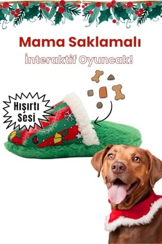 Alternative view of Havhav Peluş Terlik Mama Saklamalı Köpek Zeka Oyuncağı Sesli Köpek Oyuncağı