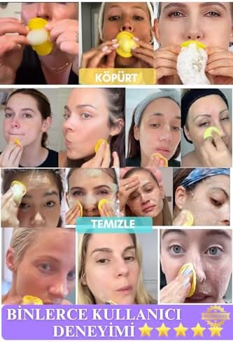 Kojik Asit ve Zerdeçal (Turmeric) Derinlemesine Yüz Temizleme Pedleri Eksfoliation Leke Karşıtı Aydınlatıcı Ekstra C vitamini Aloe Çay Ağacı