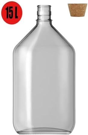 15 Litre Cam Damacana Mantar Kapaklı