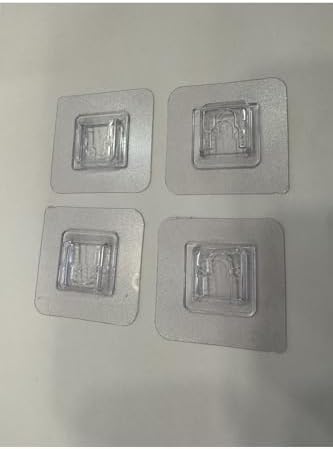 Yedek Yapıştırıcı Duvar Yapışkan Sihirli Banyo Düzenleyici Yedek Yapıştırıcısı 4 Adet
