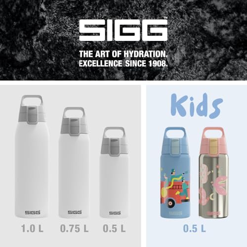 - Yalıtımlı içecek şişesi – termos Shield Therm One – gazlı içecekler – sızdırmaz – bulaşık makinesinde yıkanabilir – BPA içermez –%90 geri dönüştürülmüş paslanmaz çelik – beyaz – 1,5 l