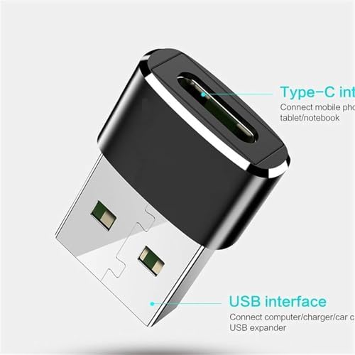 Alternative view of Usb-C Usb 3.1 Type C Dişi - Usb 3.0 Erkek Adaptör Konnektör Çevirici Dönüştürücü Usb3.1, USB Type-C, Data Şarj Adaptörü, Tak Çalıştır, Cep Telefonları, Tabletler, Dizüstü Bilgisayarlar Uyumlu