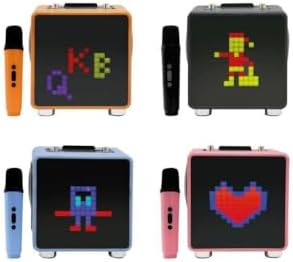 Alternative view of 15W 11X11 Piksel Led Ekranlı Karaoke Bluetooth Hoparlör Siyah BTS-270