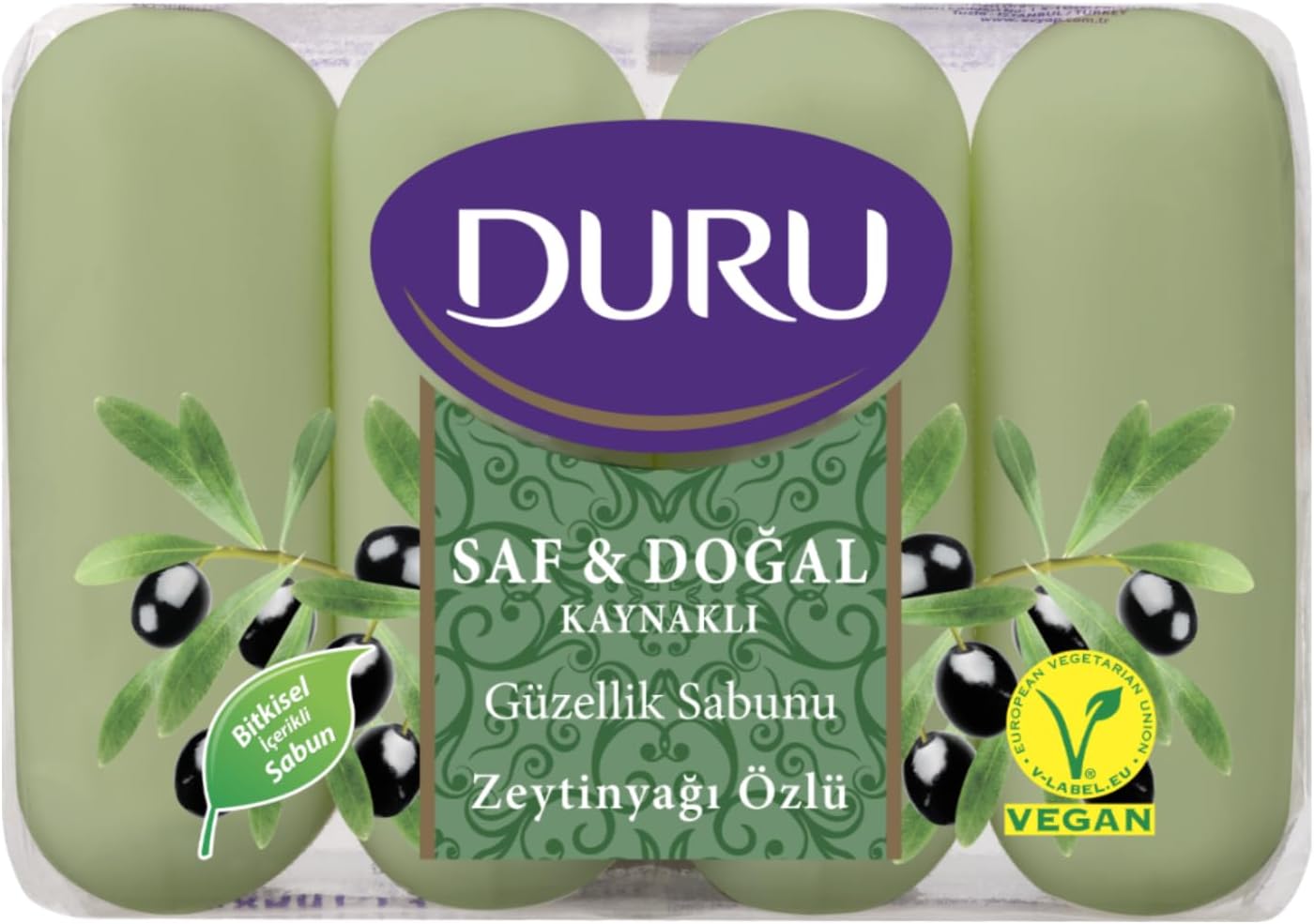 Alternative view of Saf&Dogal Zeytinyağlı Sabun, 70 Gramx4
