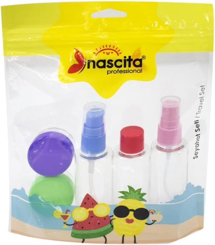 Alternative view of nascita Renkli 5'li Şişe Set - 19