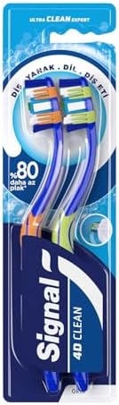Alternative view of Signal Ultra Clean Expert 4D Clean Diş Fırçası 1+1 Orta