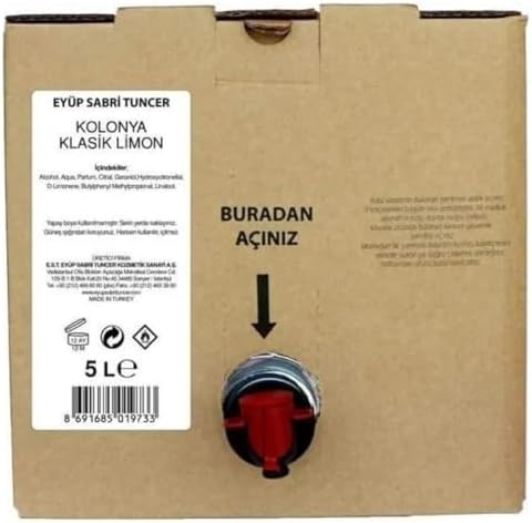 Alternative view of Klasik Limon Kolonyası 5 Litre Bag In Box
