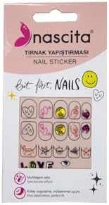 Alternative view of nascita Emoji Desenli Tırnak Stickerı - 28