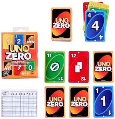 Alternative view of Mattel Games Uno Zero, JHH48