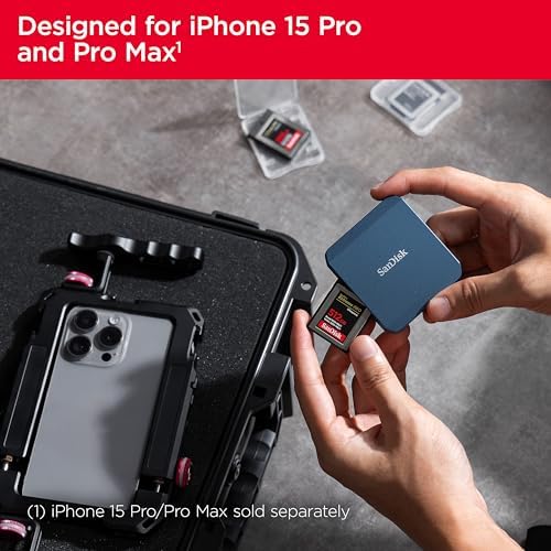 Alternative view of PRO-CINEMA Cfexpress Tip B Kayıt Cihazı, MagSafe Uyumlu (15 Pro/Pro Max için, 4K ProRes Kayıtları, USB-C Bağlantısı, Manyetik Sabitleme, Yüksek Veri Aktarım Hızı)