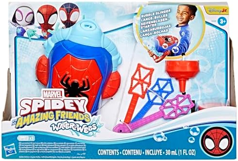 Spidey and His Amazing Su Ağları Elektronik Baloncuk Atıcı Rol Yapma Oyuncağı