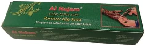 Aktarzane Al Najam Dövme Kınası Hint Kınası Kırmızı
