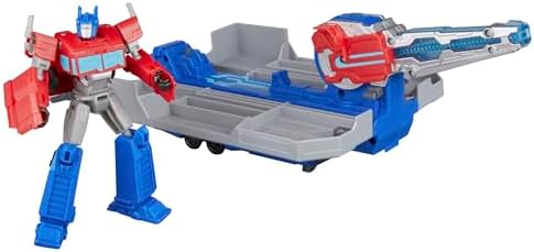 Alternative view of Transformers EarthSpark Optimus Savaş Kamyonu Oyun Seti