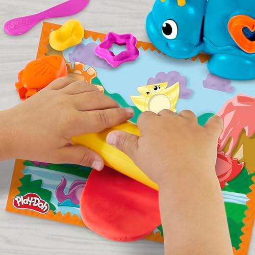 Play-Doh Başlangıç Seti Şekiller ve Renkler Dinozor Oyuncağı