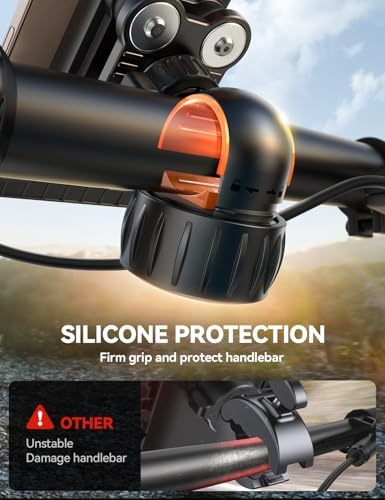 Alternative view of JOYROOM Bike Phone Holder Mount, [Anti Vibration] Phone Mount, Dirt Bike for All 4.7-7.0" Phones, Motorcycle Phone Mount for 16 Pro Max/15/14/13/12 S25/S24/S23