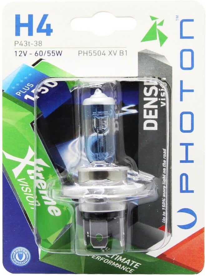 Alternative view of PHOTON Ampul H4 12V 60/55W Xtreme Vision +%150 Fazla Işık (Tekli Blister) PHT PH5504 XV B1
