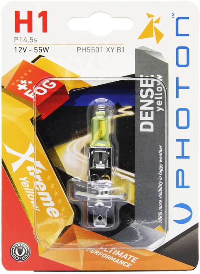 Alternative view of PHOTON Ampul H1 12V 55W Xtreme Yellow (Tekli Blister) PHT PH5501 XY B1