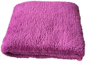 Kedi Ve Köpek Battaniyesi Yumuşak Peluş Yıkanabilir MOR 1 Adet KÜÇÜK BOY 80X60