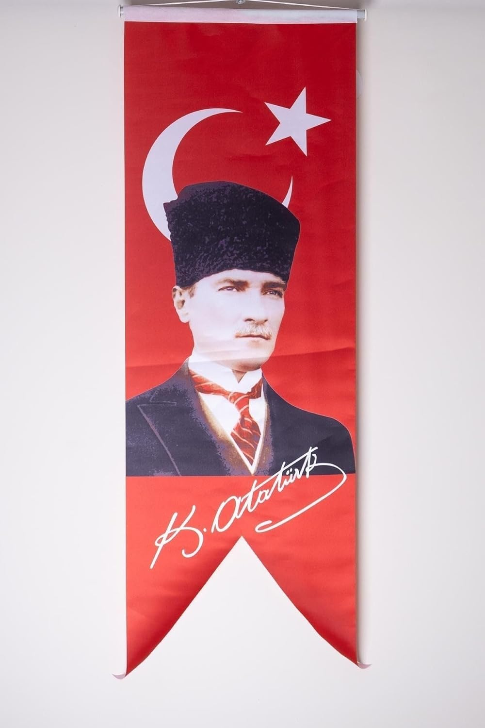 ZC Bayrak 50x150 Kırlanğıç Atatürk Bayrağı Flama