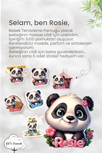 Alternative view of Bebek Çamaşır Deterjanı 1000 ml 6 Al 5 Öde ve Rosie Pamuk