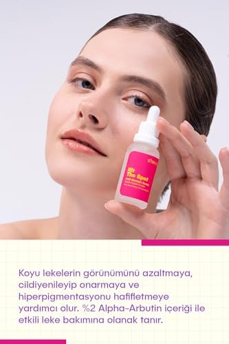 She Vec HIT THE SPOT – Leke Bakımı | Onarmaya Yardımcı Arbutin ve Peptit Kompleksi İçeren Serum (30 ml)