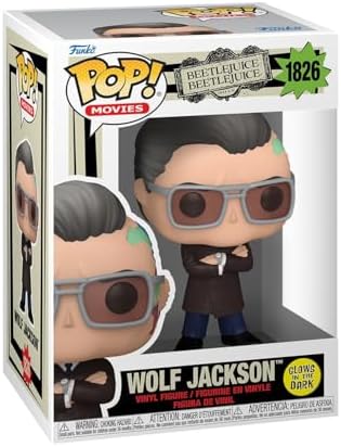 POP Movies: Beetlejuice –Wolf Jackson (Glow in the Dark), Oyuncak Figür