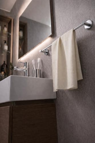 Banyo Lavabo Mutfak Havlu Askılığı Krom Uzun Boy S-101