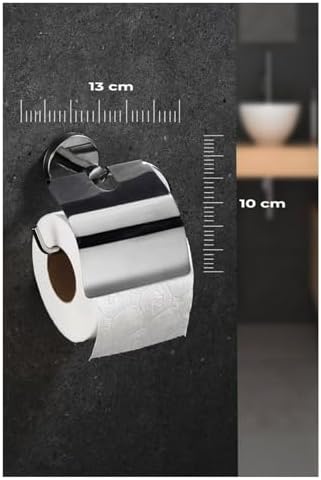 Delmeye Son Yapışkanlı Tuvalet Kağıtlığı Wc Kağıtlık Tutucu Krom Yk-703