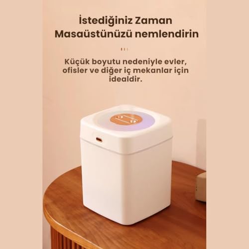 3 Litre Ultrasonik Çift Püskürtmeli Hava Nemlendirici, Buhar Makinası, Koku Eklenebilir